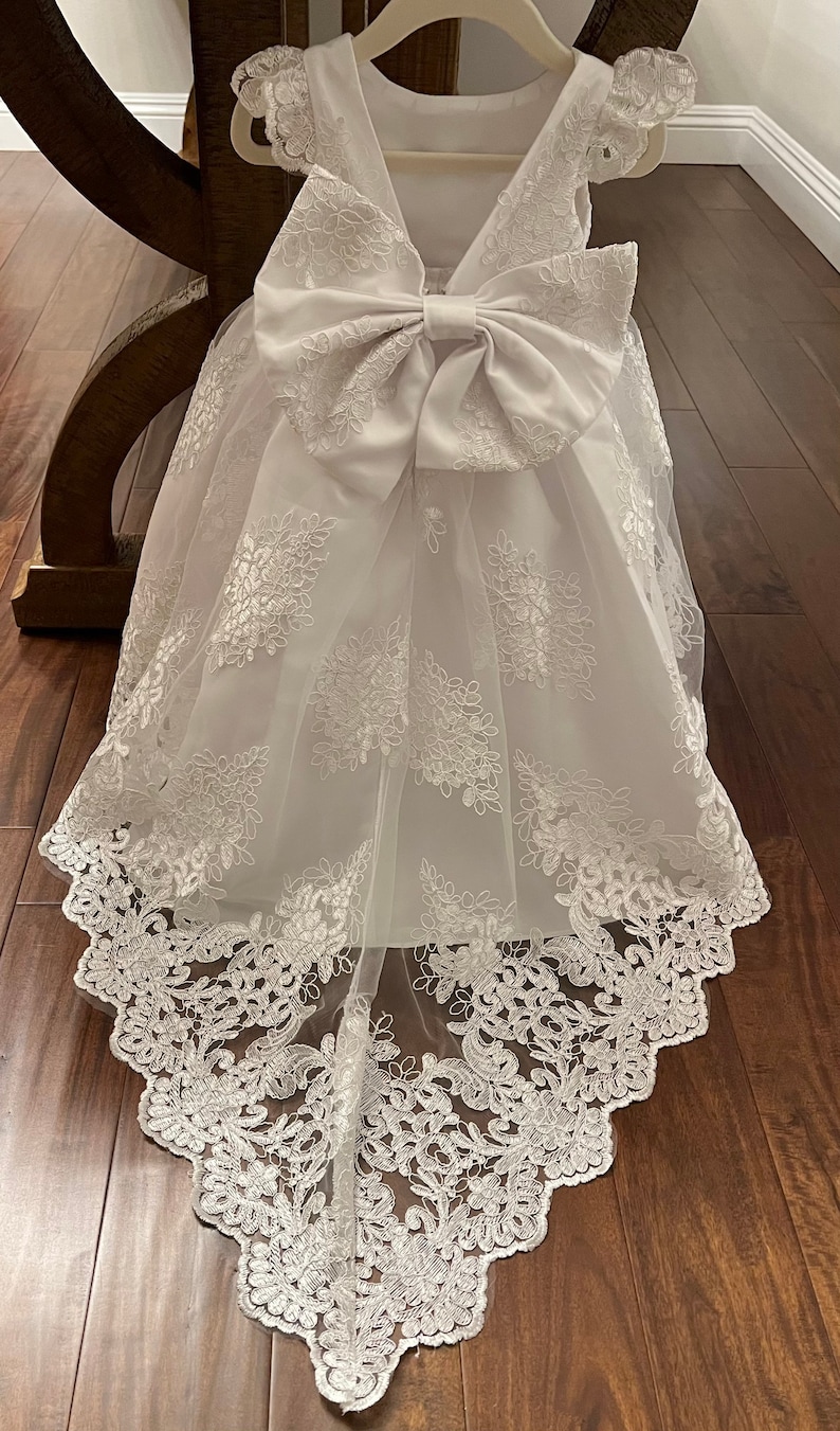 Vintage Christening Dress Baby Girl Baptism Dress White Etsy