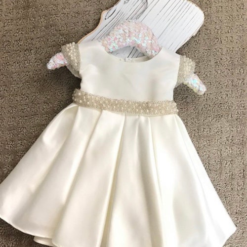 Vintage Christening Dress Baby Girl Baptism Dress White Etsy