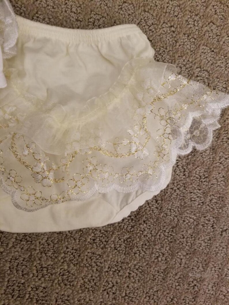 Baby Bloomer Baby Diaper Cover White Baby Bloomer Ivory Baby Etsy