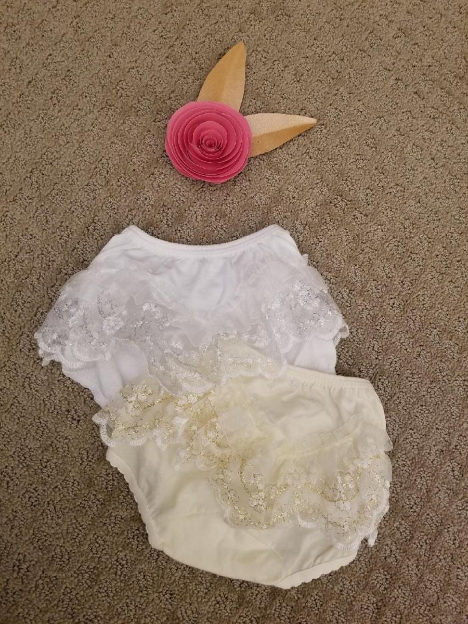 Baby Bloomer Baby Diaper Cover White baby Bloomer Ivory baby Etsy