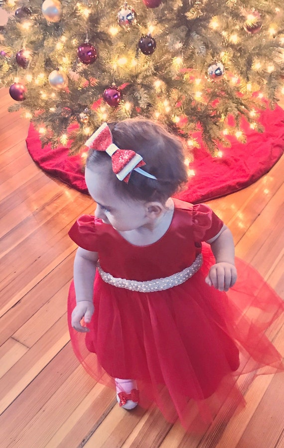 Robe de Noël pour bébé fille, tenue de nouvel an pour bébé fille