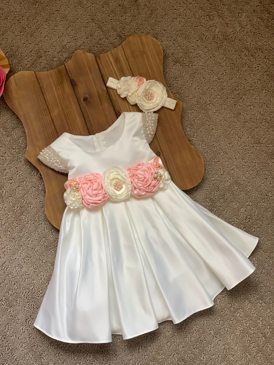 Baptism DressBaby Girl DressChristening Dress white Baby Etsy