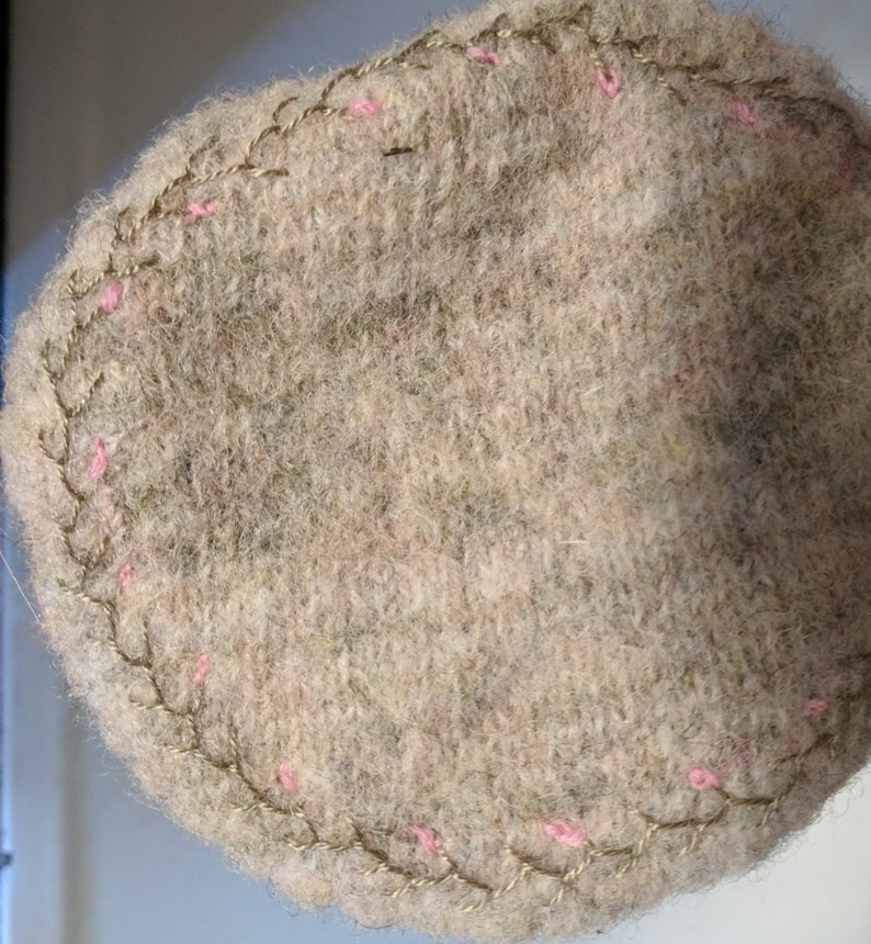 Flowered Baby Hat