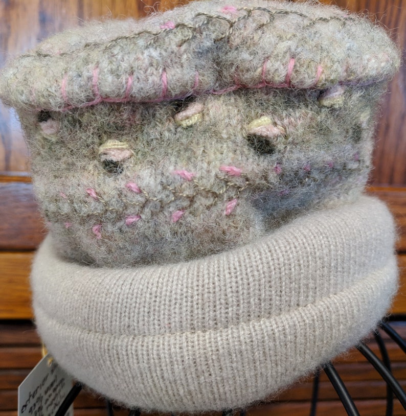 Flowered Baby Hat