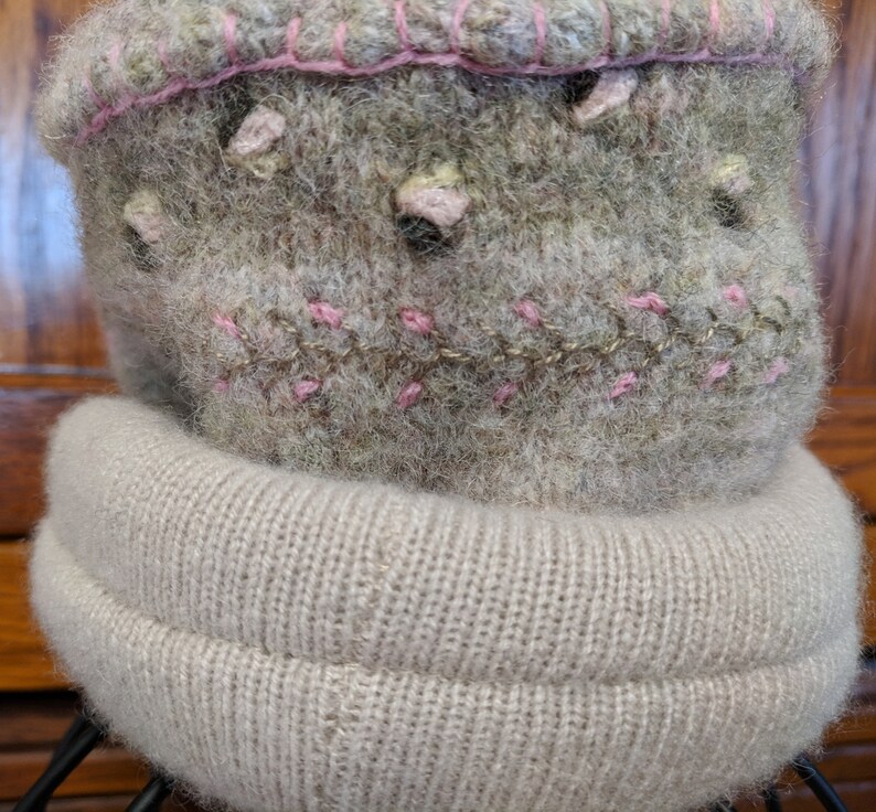 Flowered Baby Hat