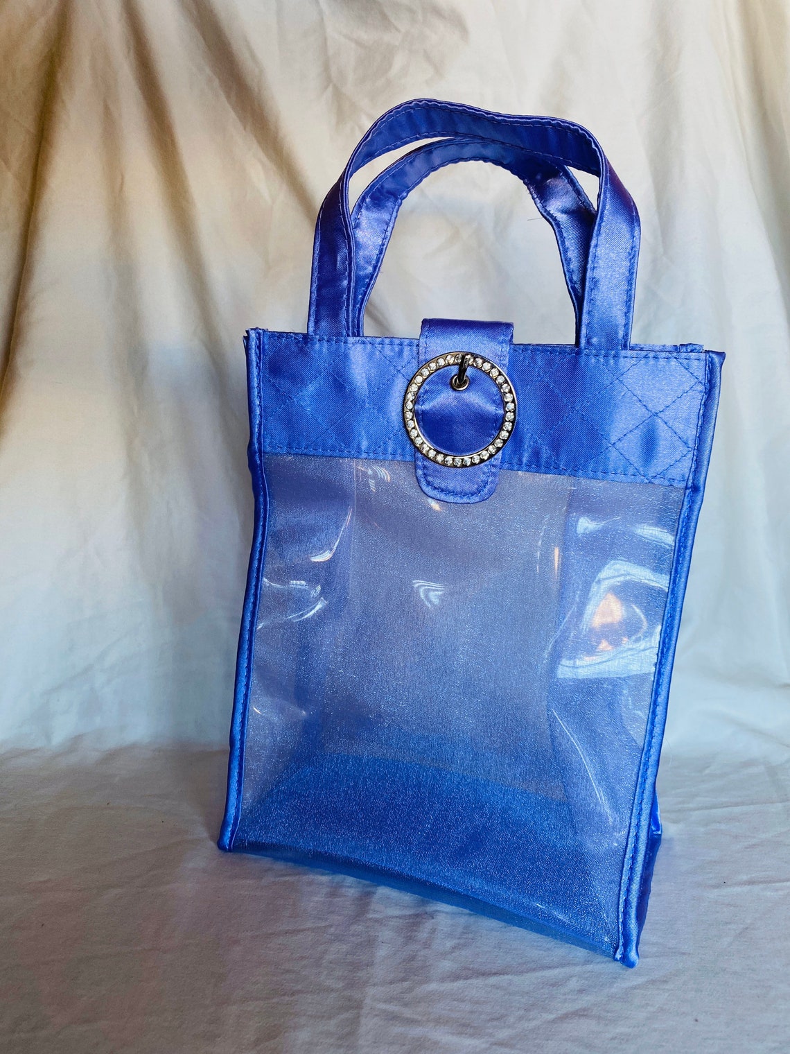 Y2K Purple Cosmetic Bag Etsy