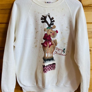 Ugly Reindeer Christmas Sweater