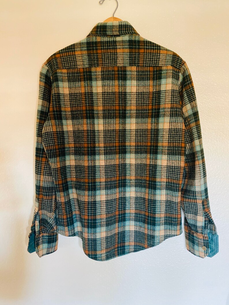 Vintage Green Flannel
