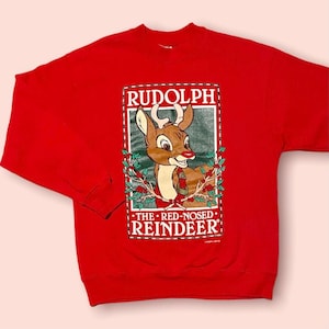 80s Rudolph Holiday Sweater