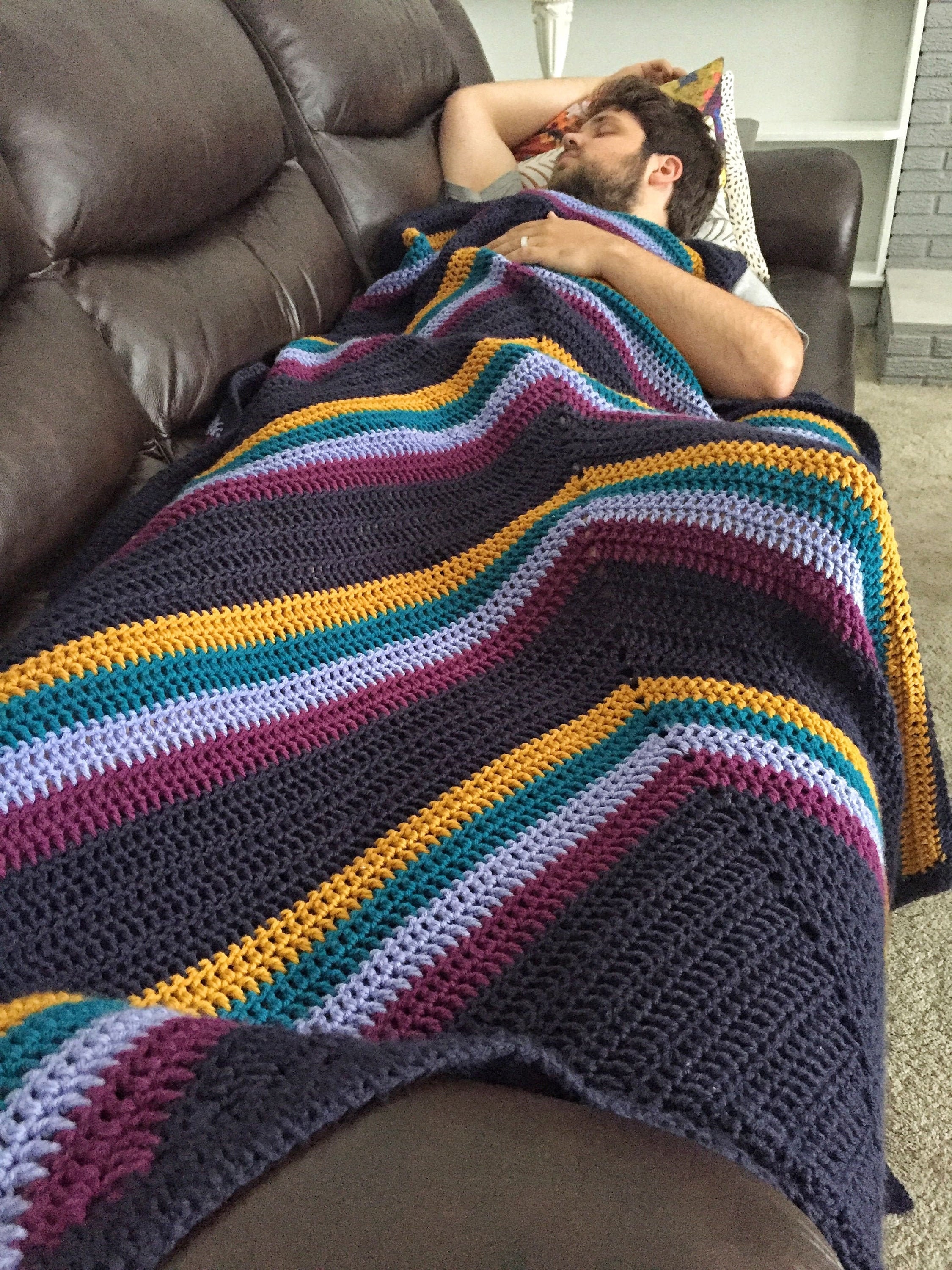 CROCHET PATTERN the Summer Nights Blanket Crochet Blanket Etsy