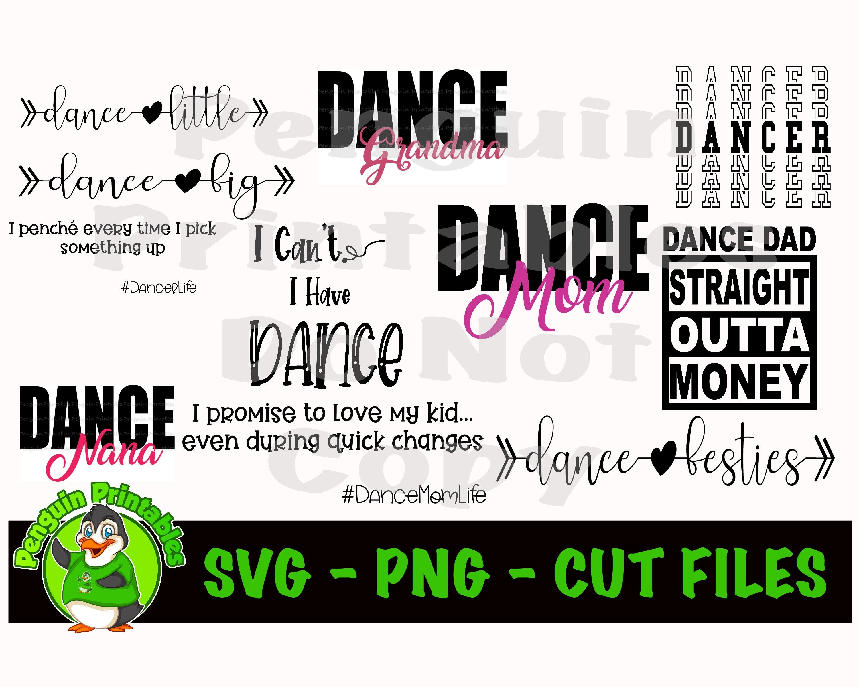 Download Ultimate Dance Svg Bundle Over 20 Dance Cut Files Etsy