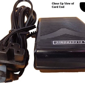 NgoSew Foot Control Pedal Works with Many White Sergers and Sewing Machines