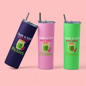 Call Me A Pickle Because Im Done Dillin With You Bitches Tumbler | 20oz tumbler | Pickle tumbler | Gift for a friend