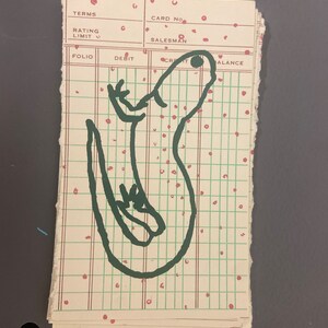 Spotted Salamander screenprint