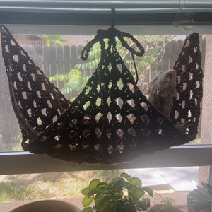 Crochet Reptile or small pet hammock