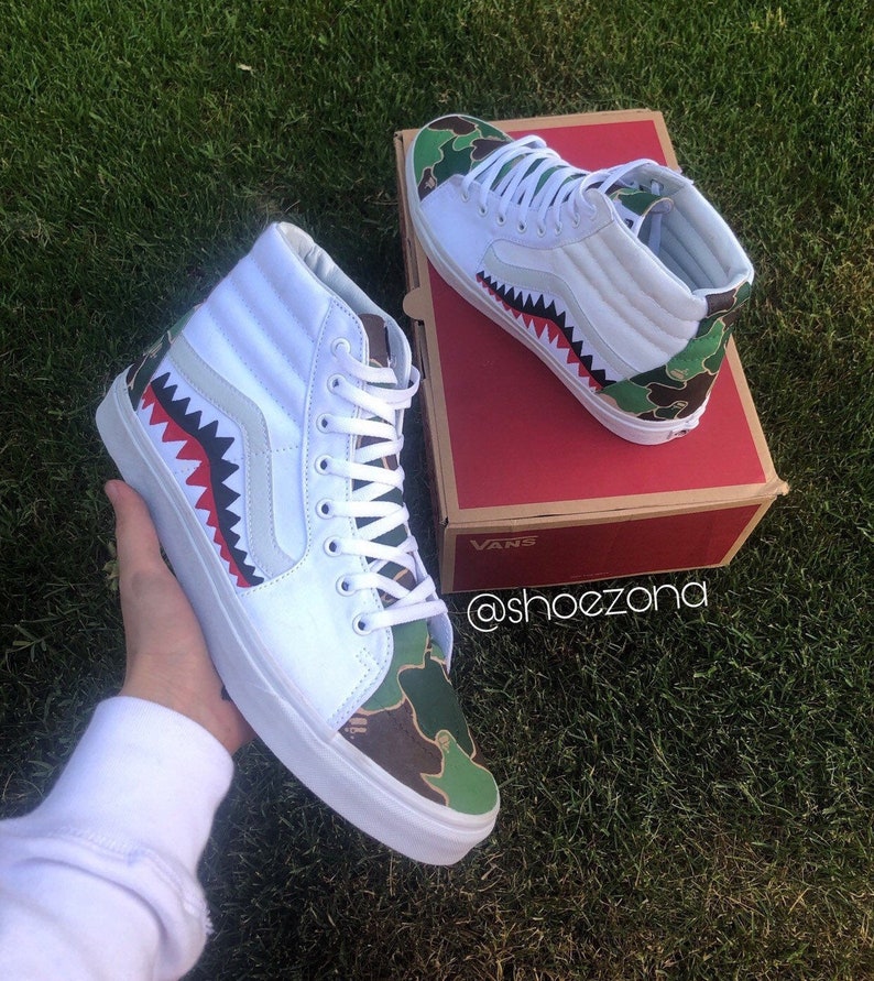 high top vans custom