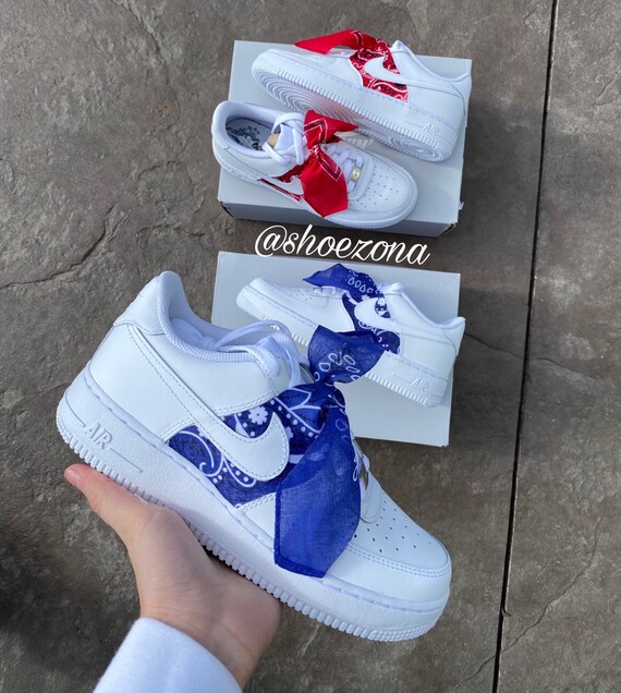 air force 1 bandana custom