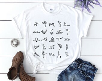 Elk Teeth on Red Long Sleeve Yoga Shirt main image 0