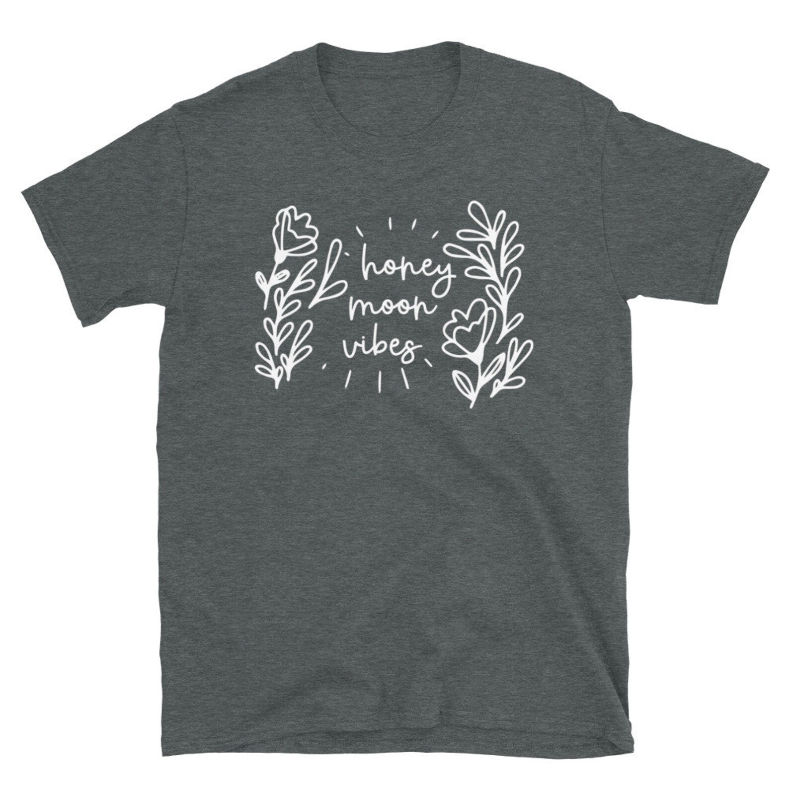 Honeymoon Shirt Honey Moon Vibes T-Shirt Newlyweds Shirt | Etsy