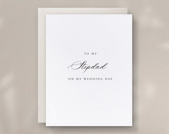 To My Stepdad On My Wedding Day, Family Cards