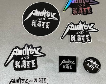 Audrey and Kate Special Merch - Pin Badge, Pin, Stickers and Magnets