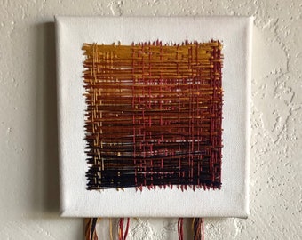 Thread Painting in Russet