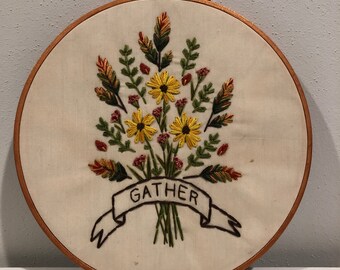 GATHER Floral Embroidery