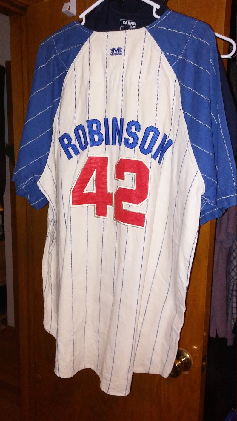 vintage jackie robinson jersey