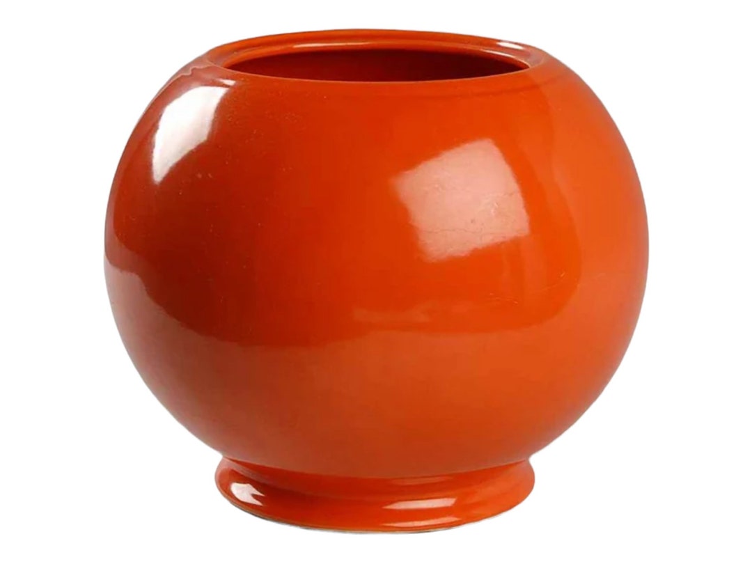 Vintage Fiesta Kitchen Kraft Red Ball Jar No Lid /fiestaware by HOMER LAUGHLIN 1939 Ball Jar