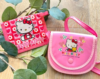 Hello Kitty Tropical Vinyl Shoulder Pouch