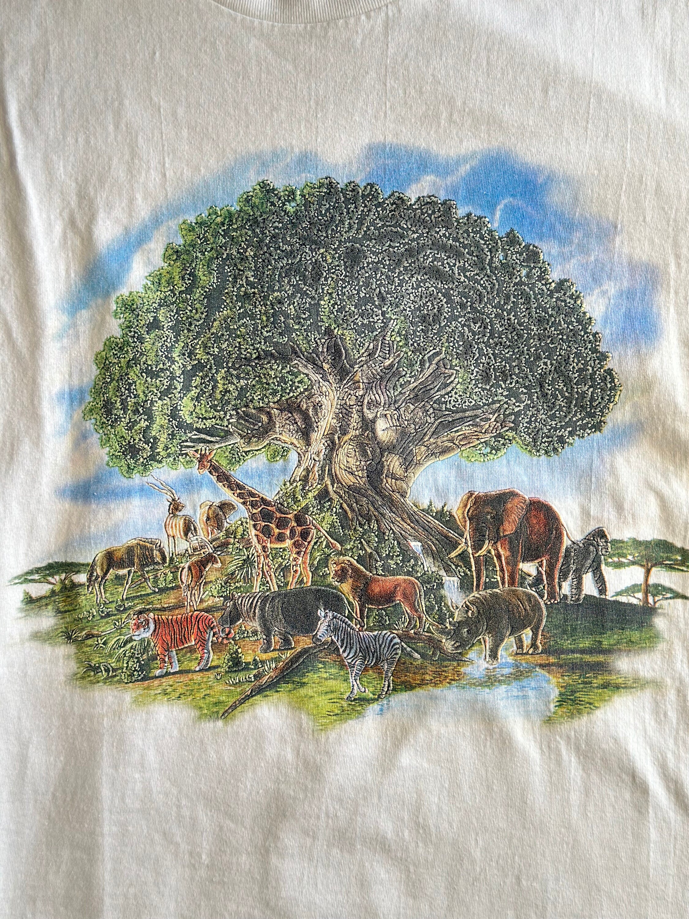 【送料関税無料】 90s Disney Animal Kingdom Lodge 長袖カットソー トップス