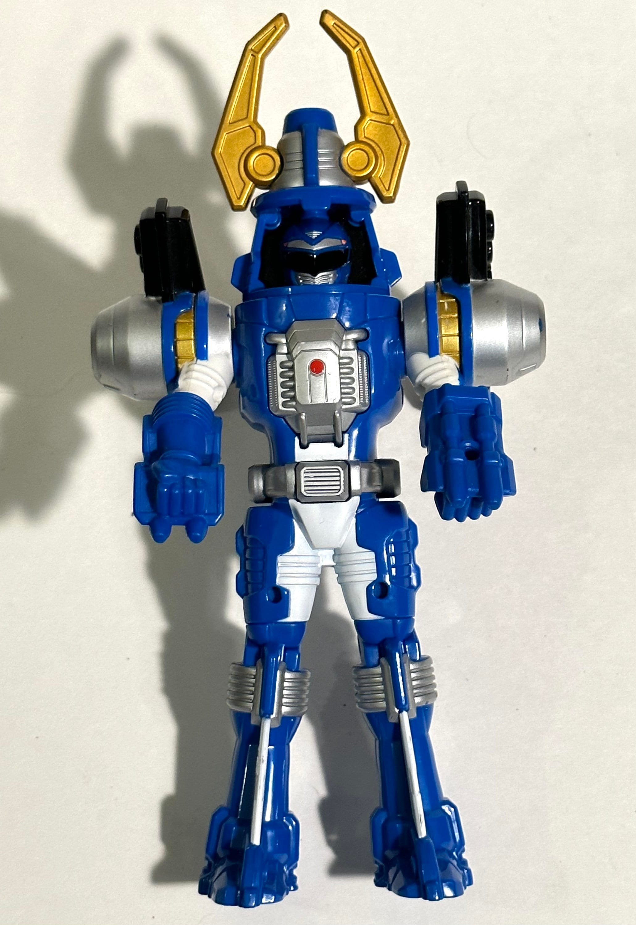 Vintage Power Rangers Operation Overdrive Blue Turbo Drill 9
