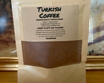 TURKISH COFFEE Fresh Roasted Ground Premium ARABICA Turkish Coffee Beans for Coffee Reading