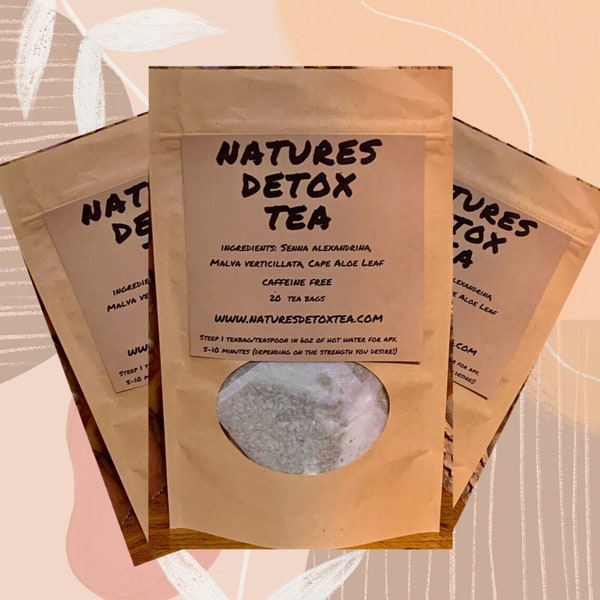 NATURAL DETOX TEA - Cleansing Tea