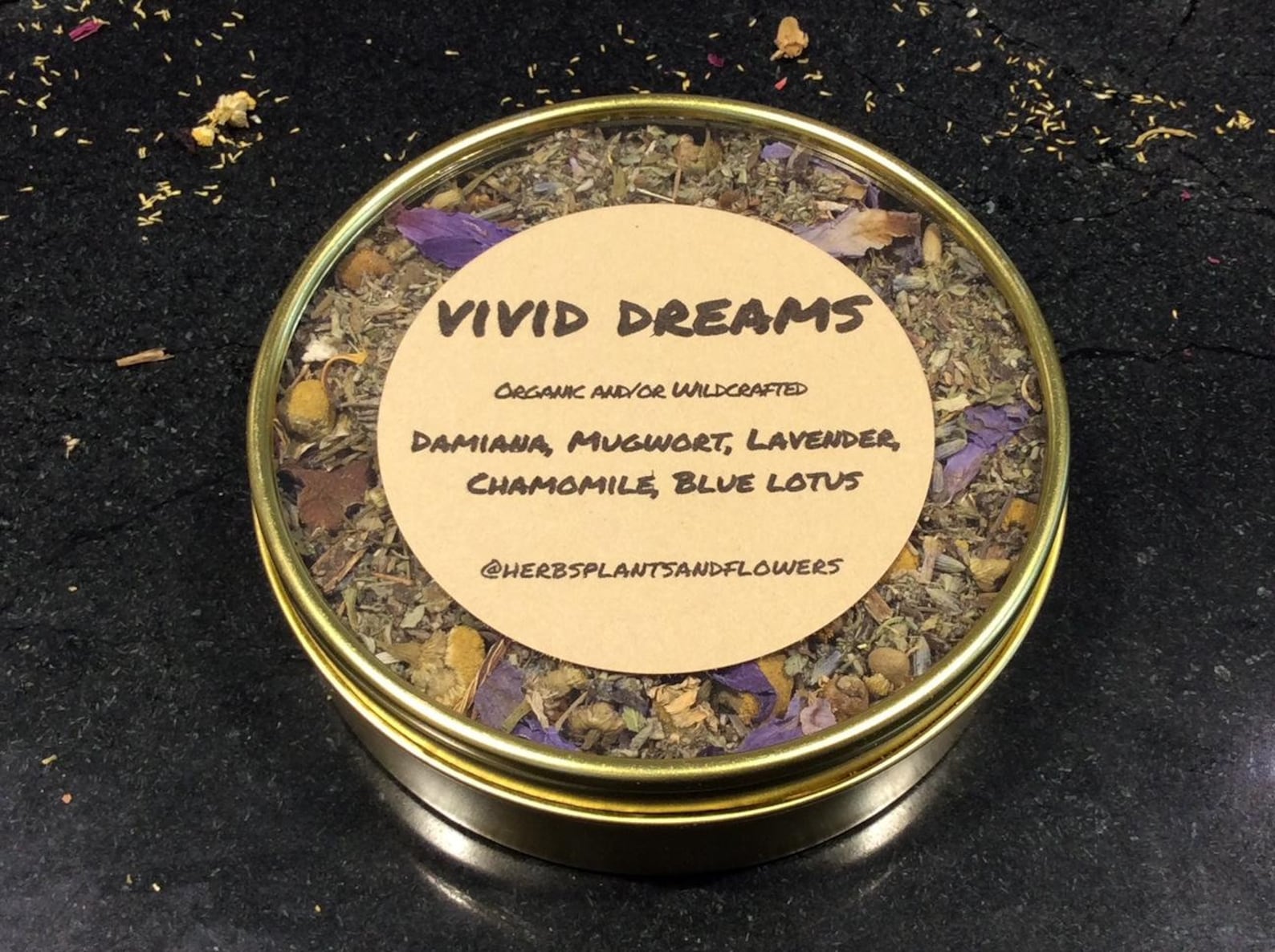 VIVID DREAM Tea Organic Organic Herbal Blend Etsy