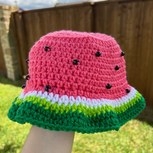 Watermelon Hat Etsy