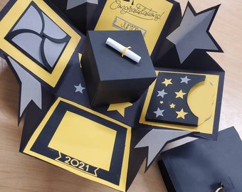 Download Grad Explosion Box Etsy