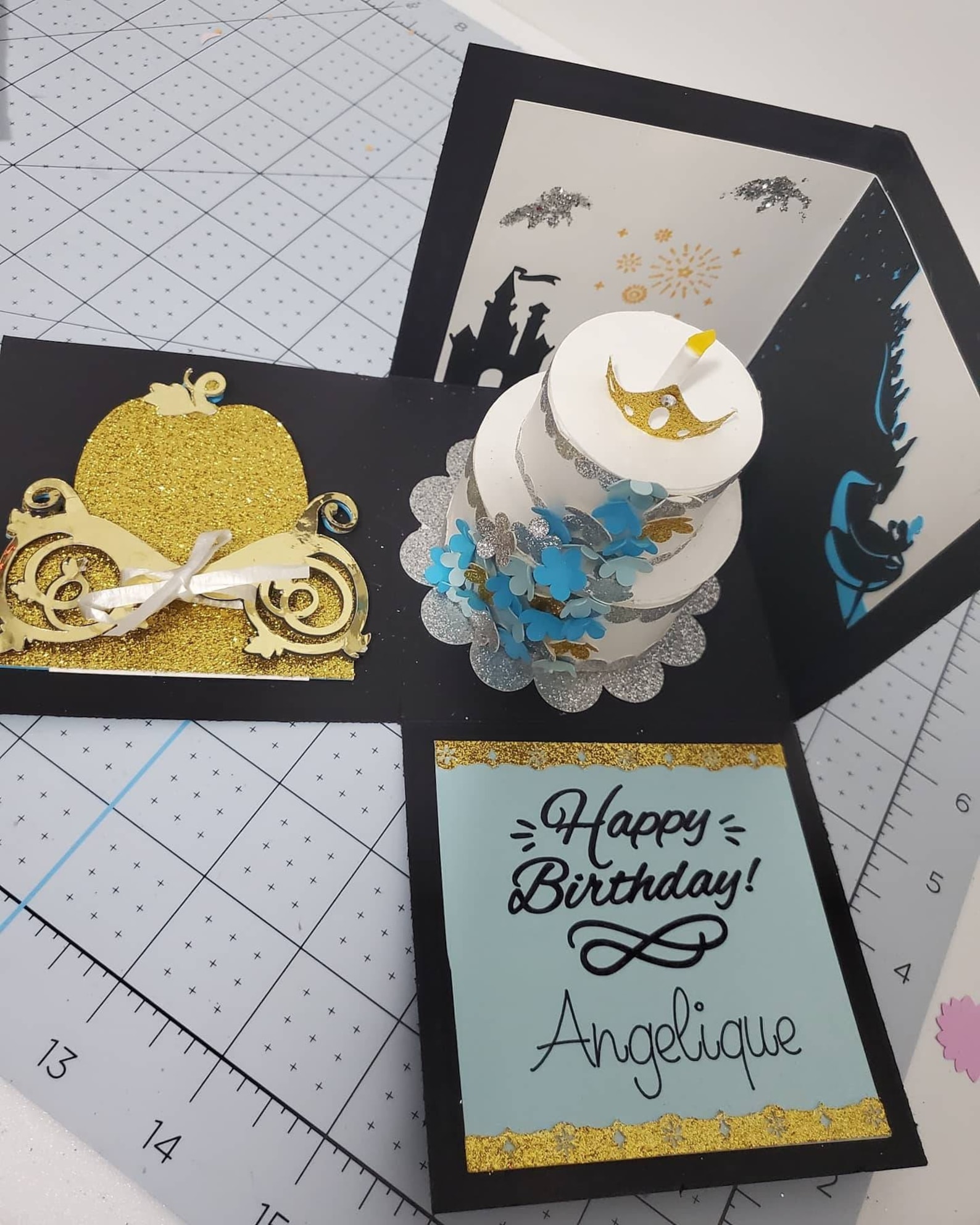 Surprise Birthday Box With Cascading Paper Balloons | Personalized ...