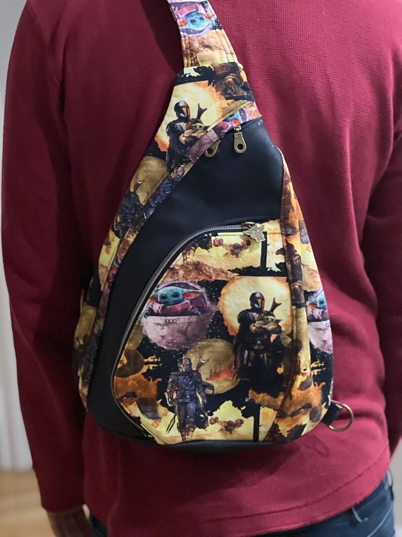 Custom Sling Backpack Etsy