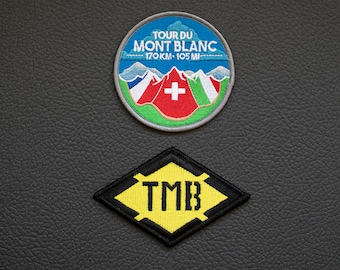 Tour du Mont Blanc (TMB) Patch Combo