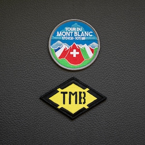 Tour du Mont Blanc (TMB)-patchcombinatie