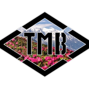 Tour Du Mont Blanc (TMB) Blaze Sticker