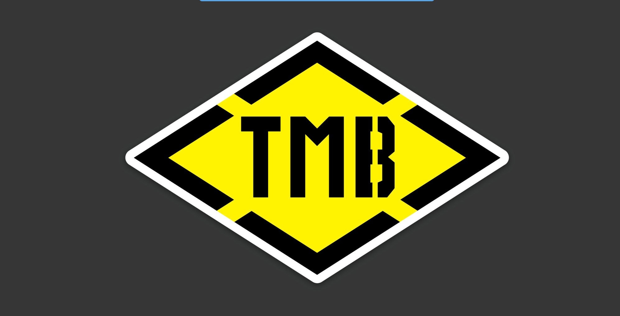 Tour du Mont Blanc Yellow Blaze Sticker