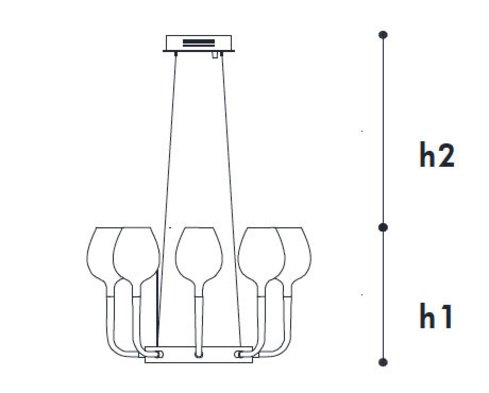 Rose Gold Italian Glass Chandelier Glass Italian Etsy