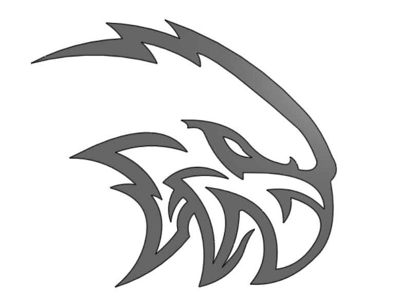 Trackhawk Side Emblems Set 2 Matte Black or Glossy Finish Etsy