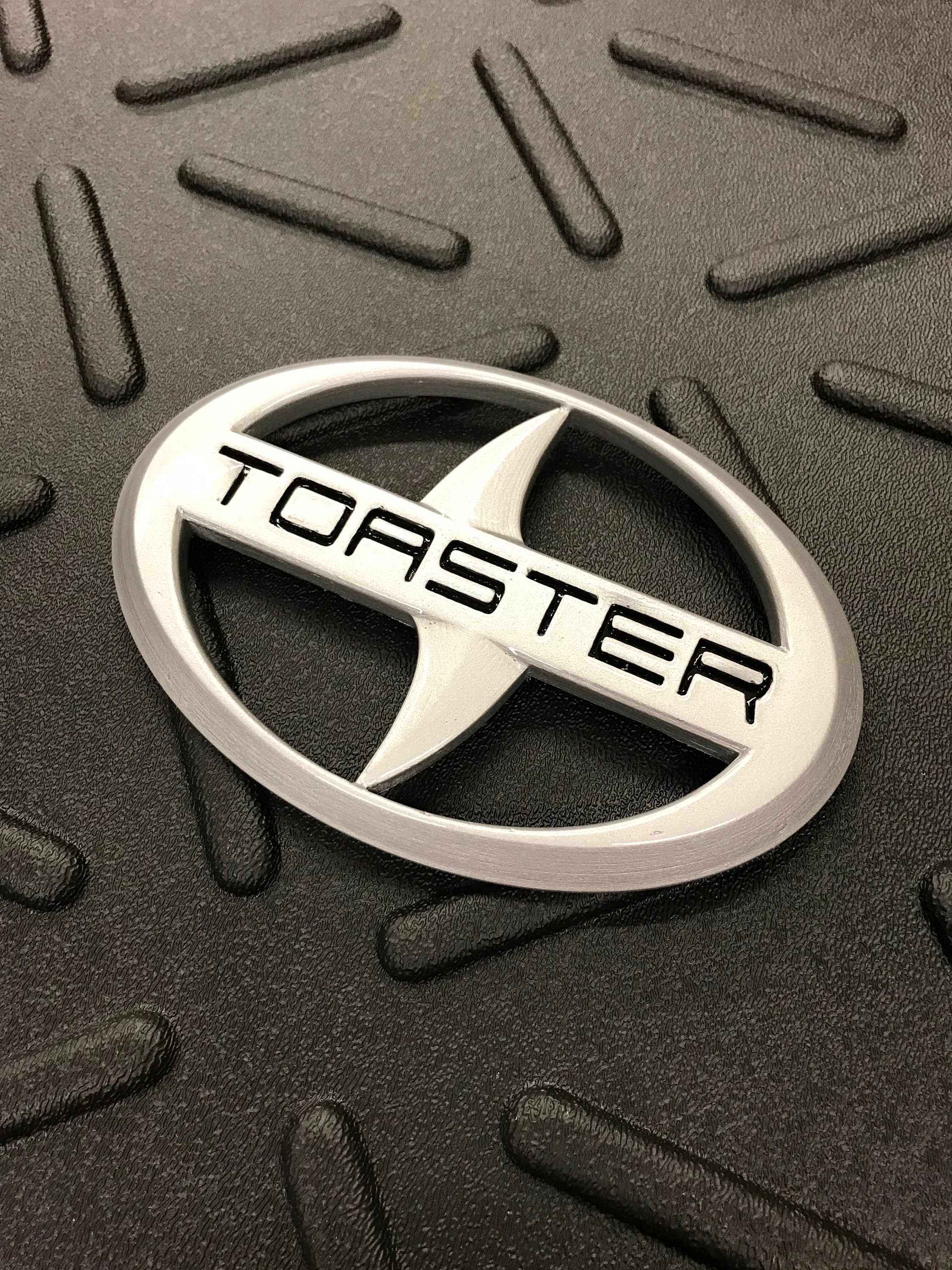 Scion xB Toaster edition front and back emblems Etsy