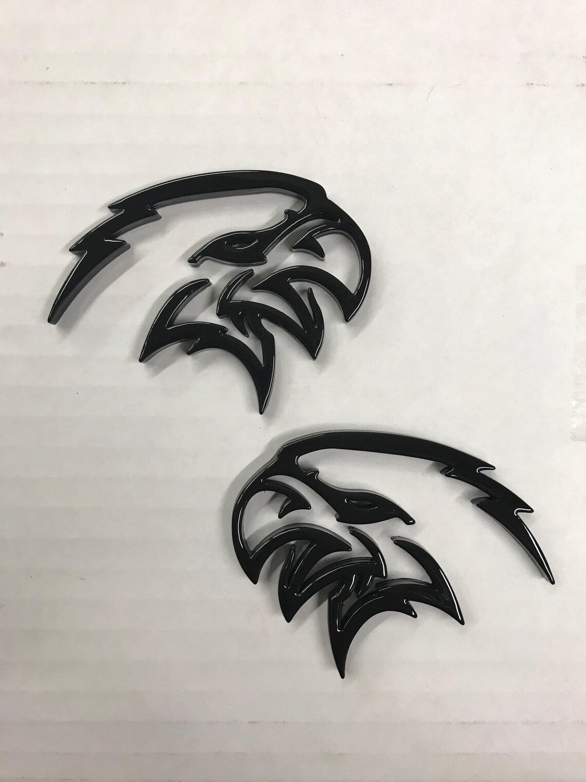 Trackhawk Side Emblems Set 2 Matte Black or Glossy Finish Etsy