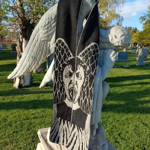 Doctor Who Weeping Angel Double Knit Scarf Pattern image 6