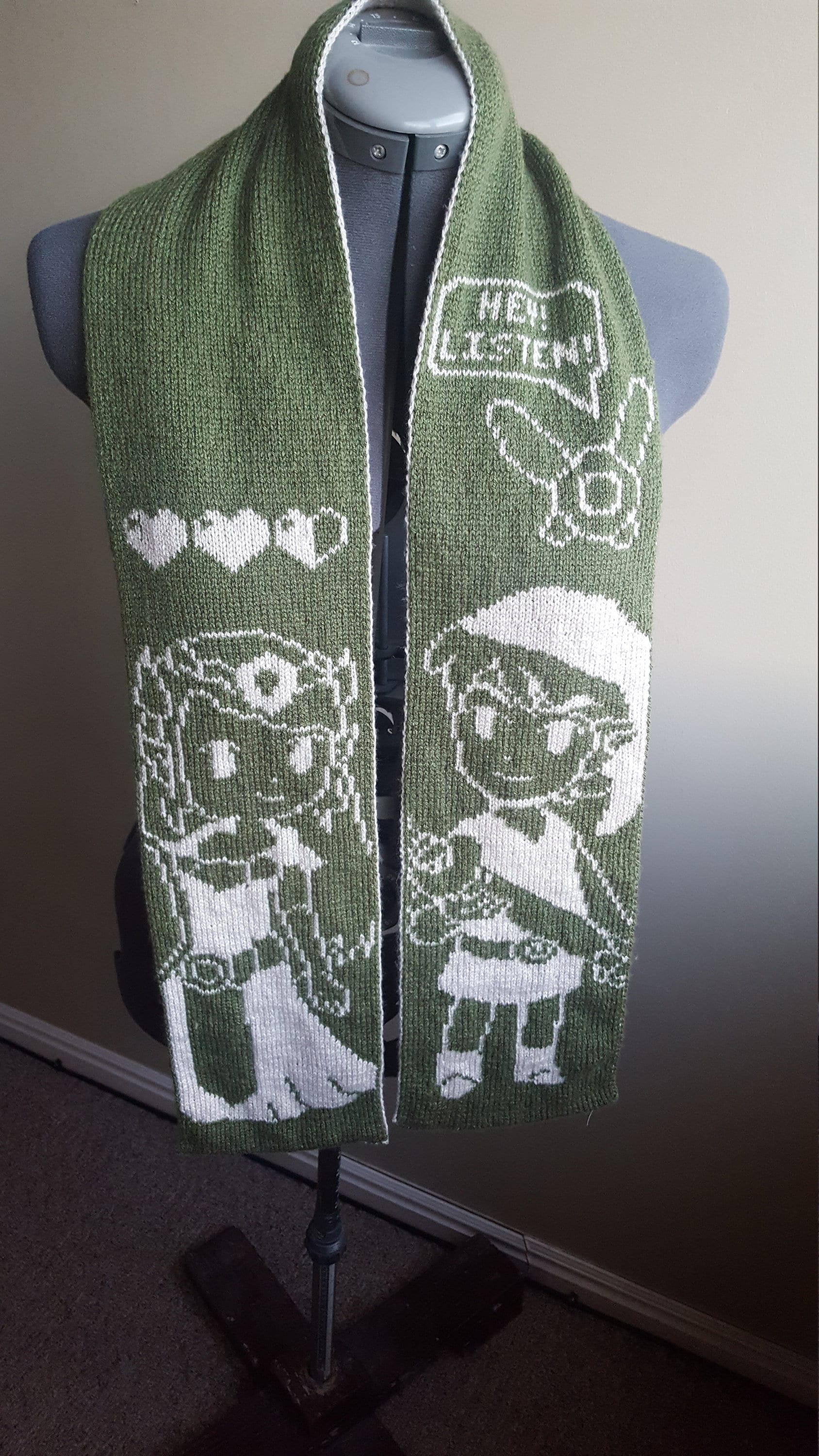 Zelda Double Knit Scarf Pattern - Etsy