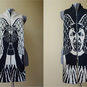 Doctor Who Weeping Angel Double Knit Scarf Pattern image 8